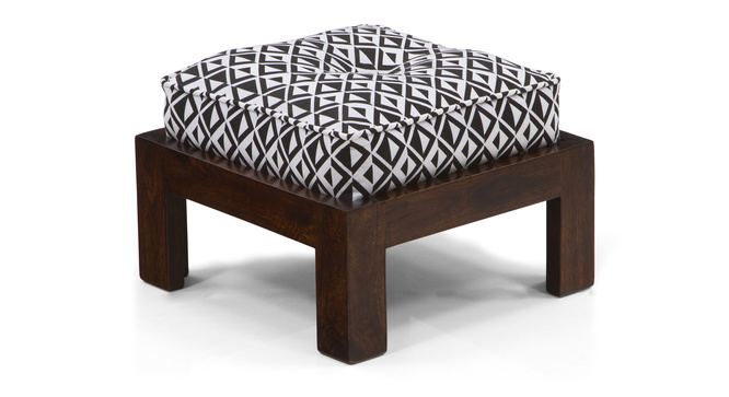 Caffino Coffee Table Set(Walnut&Black&White)